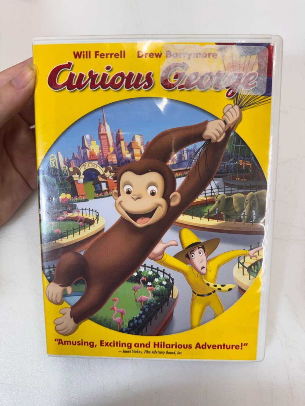 Curious George [DVD] Disc Tested, Working